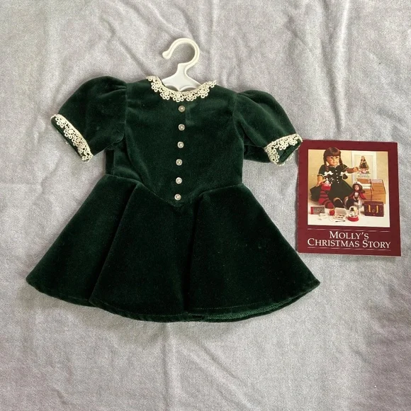 Molly McIntire Doll Christmas Dress